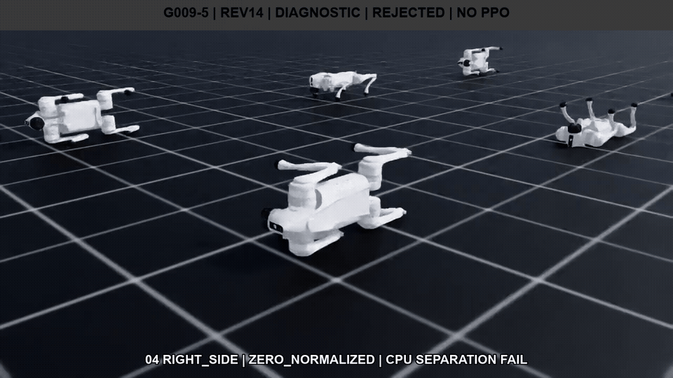 rev14 오른쪽 옆면 zero normalized 조건의 실제 Isaac Sim 카메라 GIF