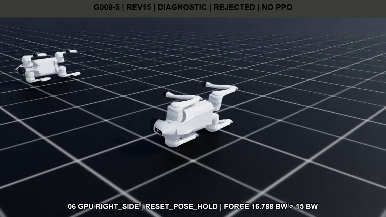 rev15 GPU 접촉력 실패 조건의 실제 카메라 대표 프레임